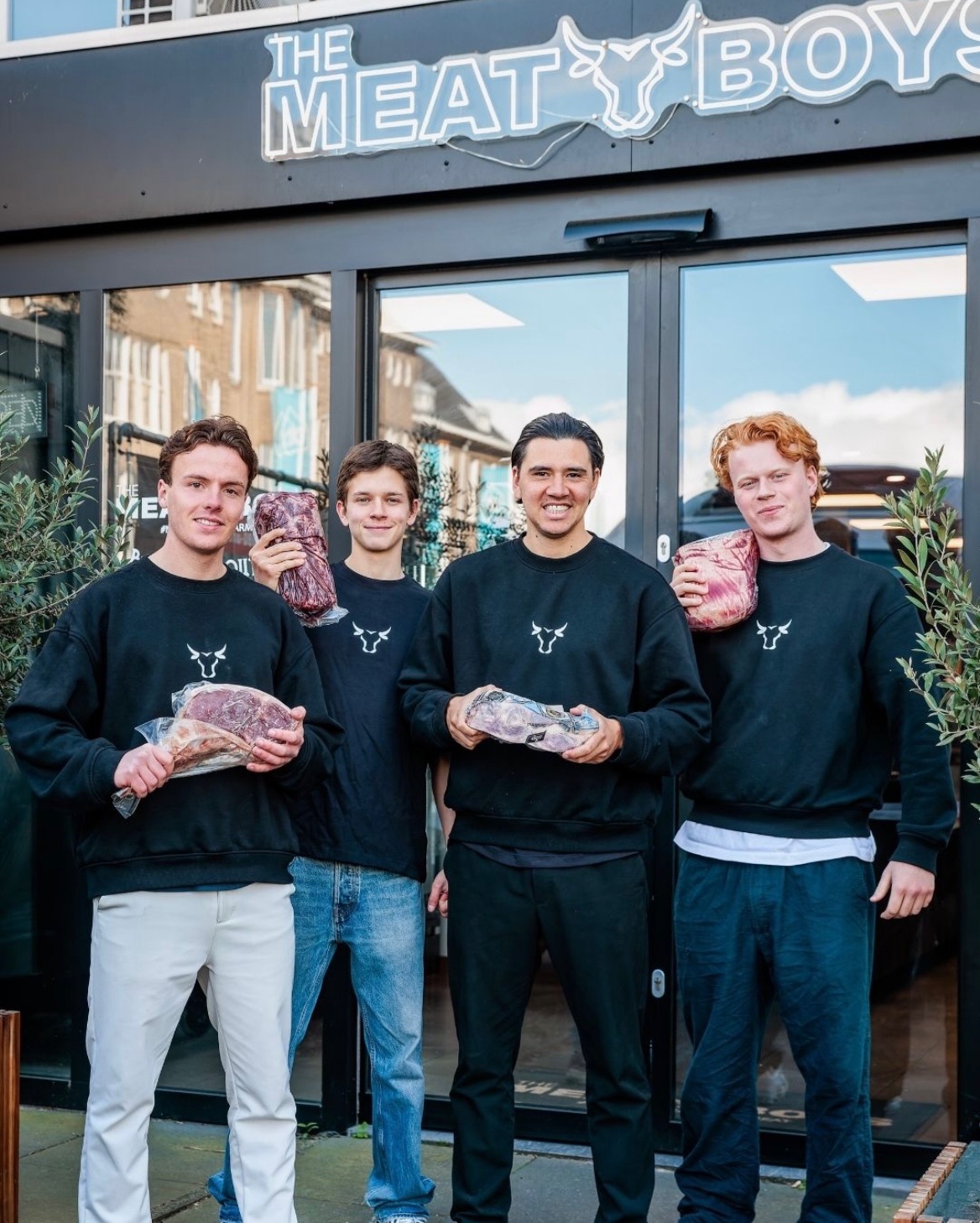 Hockeypolo, sweaters voor The Meat Boys