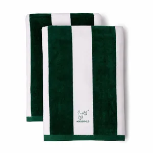 Handdoeken — Groen / Wit