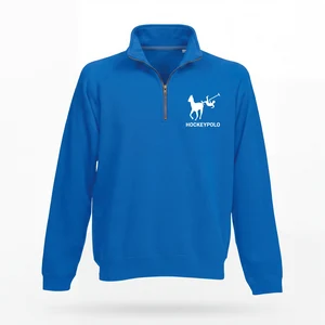Quarter-zip Sweaters — Blauw