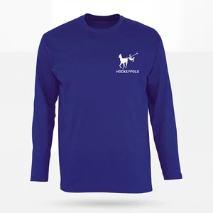 Longsleeve T-shirts — Blauw