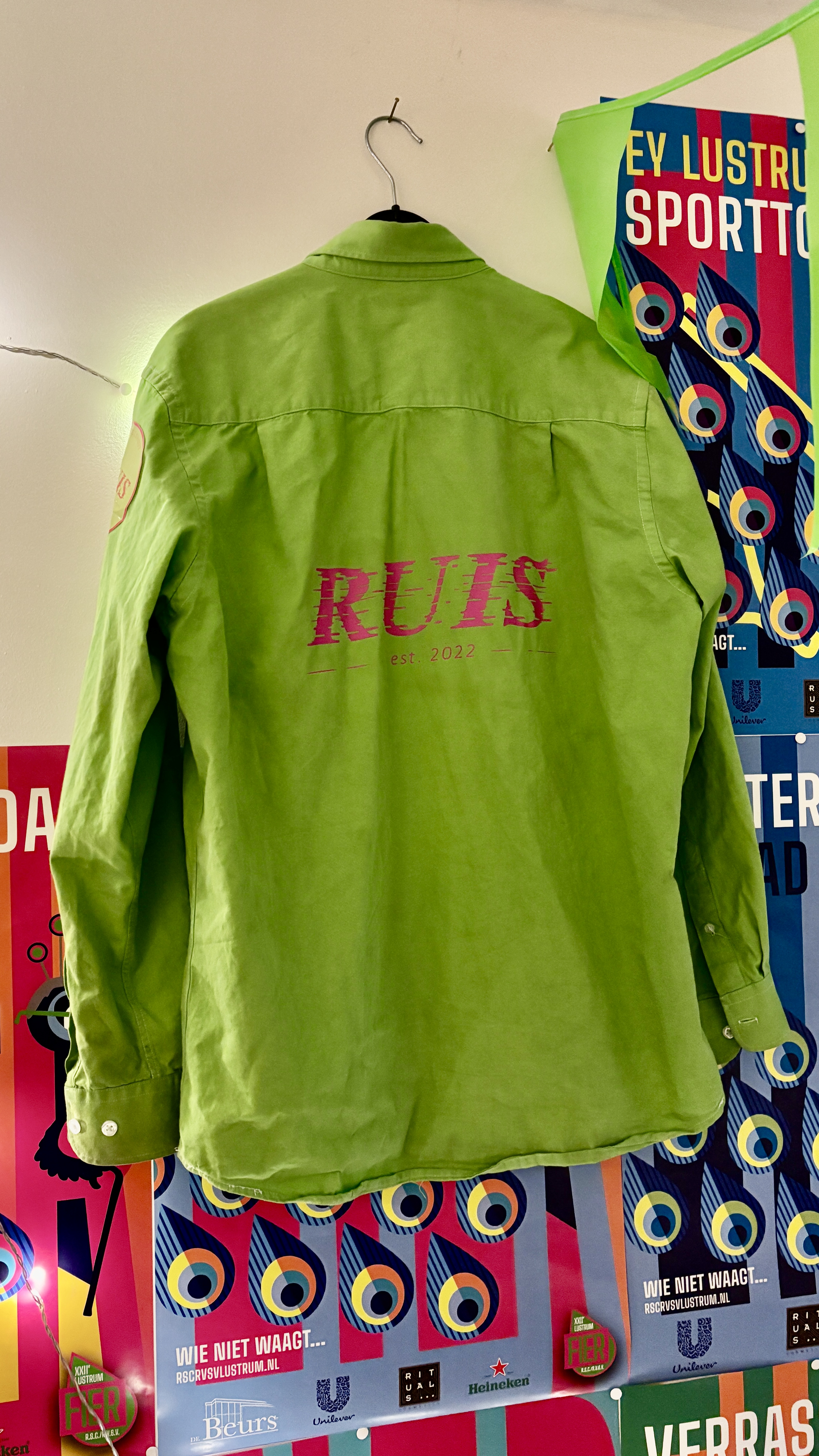 Dispuutsblouses Ruis